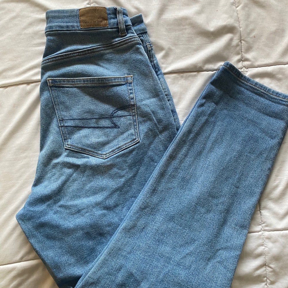 High rise mom jeans